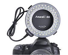 Apature Amaran AHL-С60 Накамерный LED прожектор+вспышка кольцо , фото 2