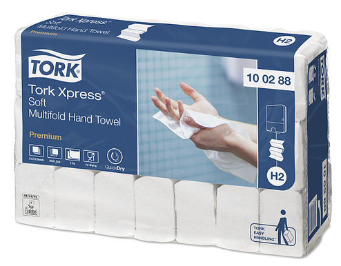 Tork Xpress® листовые полотенца сложения Multifold мягкие 100288, фото 2