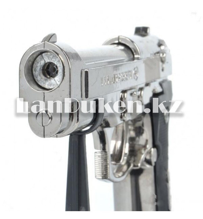 Зажигалка, пистолет "Pietro Beretta U.S. 9MM Gun" Pistol Lighter (длина 20 см) - фото 5 - id-p59889411