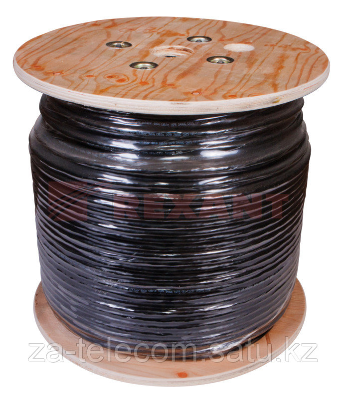 Кабель UTP 4PR 24AWG CAT5e 305м OUTDOOR REXANT внешка - фото 1 - id-p59890056