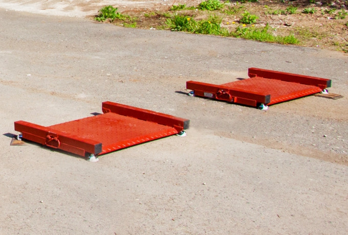 Весы автомобильные беспроводные Уралвес МВСК П-10-К (0,55х0,75х2шт.)