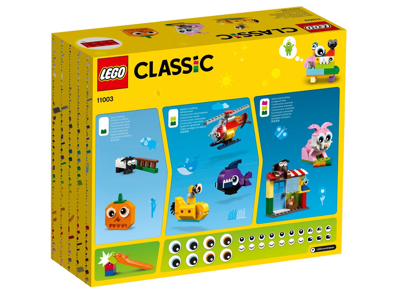 11003 Lego Classic Кубики и глазки, Лего Классик - фото 2 - id-p59890146