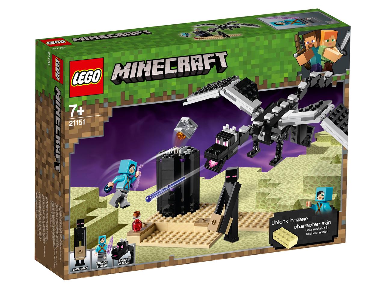 21151 Lego Minecraft Последняя битва, Лего Майнкрафт