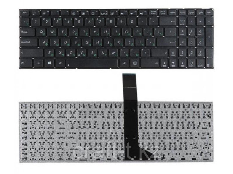 Клавиатура для ноутбука Asus S500CA, черная