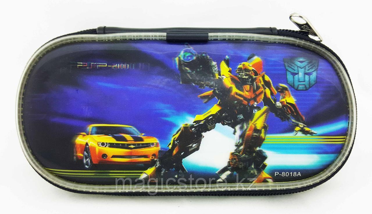 Чехол на молнии с картинкой PSP Slim 2000/3000 Case picture, Transformer