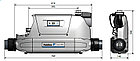 Теплообменник Aqua MEX FE 70 kW Titanium (титан), фото 4
