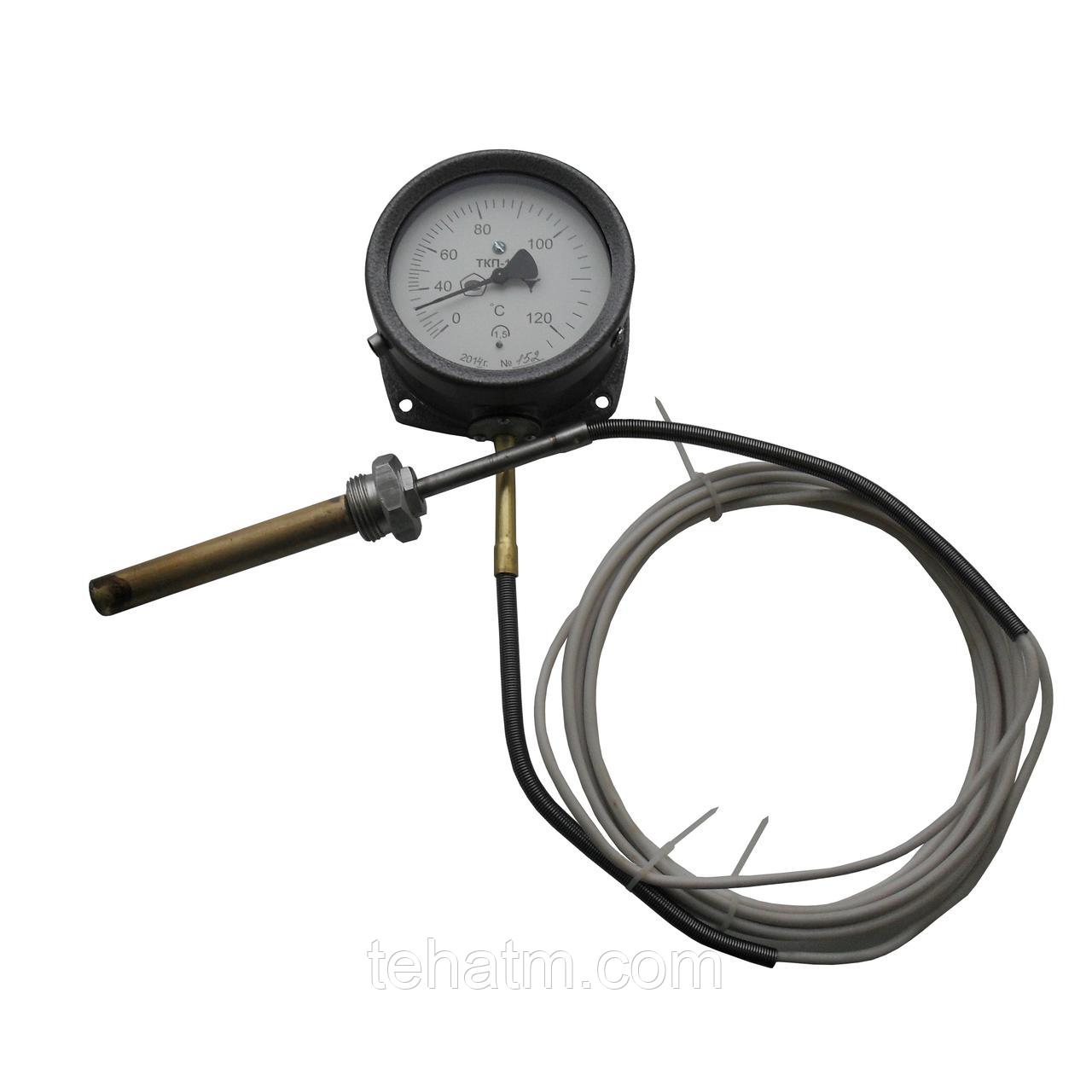 Термометр манометрический, конденсационный, показывающий ТКП-60С, ТКП-100С - фото 1 - id-p59918908