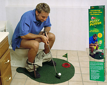 Гольф для туалета-Toilet Golf