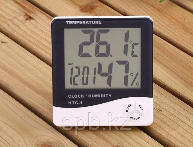 Цифровой термометр с гигрометром HTC-1 - фото 1 - id-p3792876