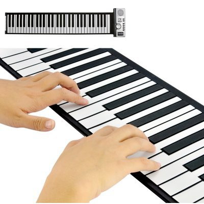 Гибкое пианино с мягкими клавишами