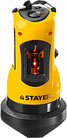 STAYER SLL-1 нивелир лазерный, 10м, точн. +/-0,5 мм/м, штатив, кейс