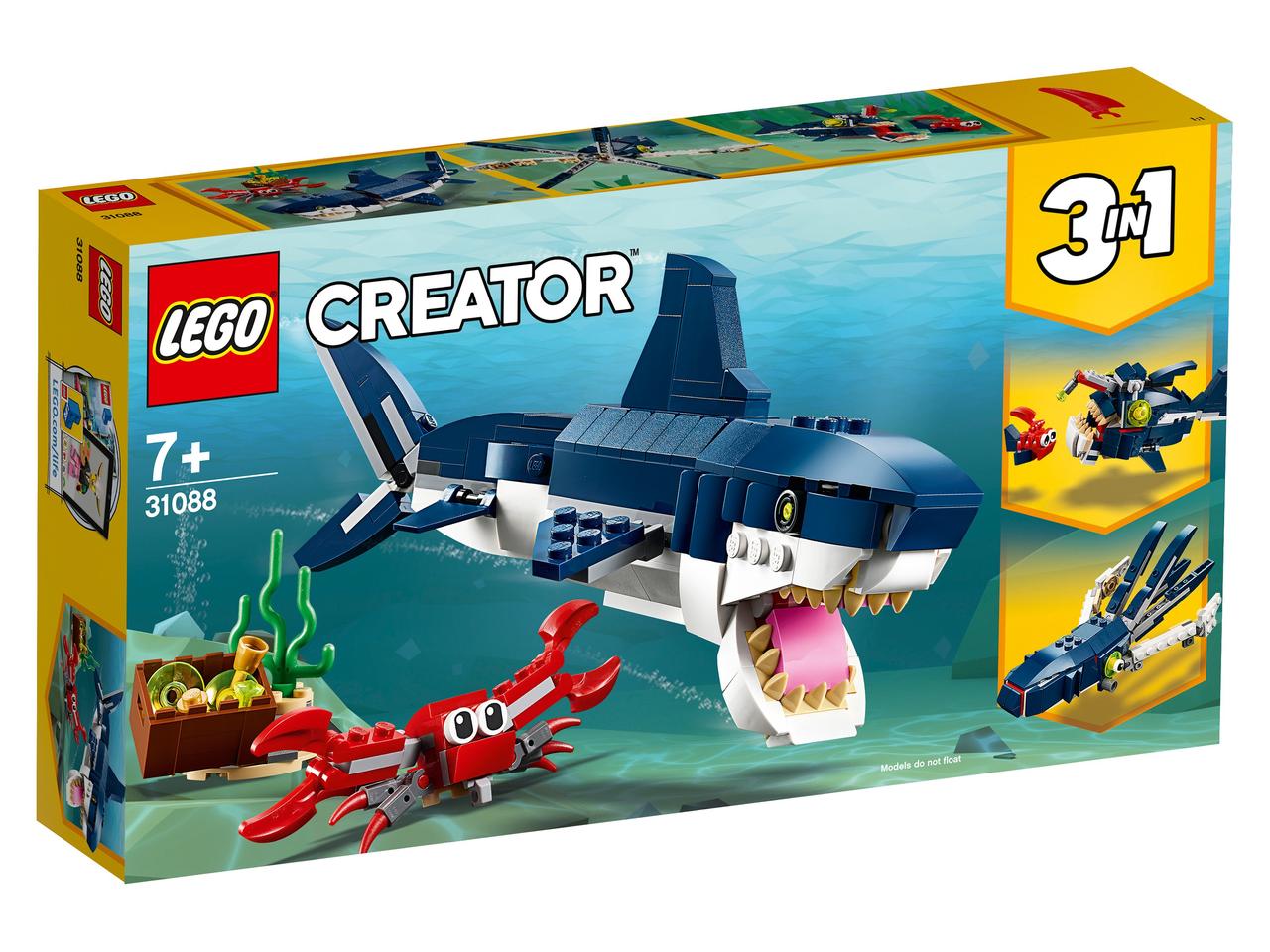 31088 Lego Creator Обитатели морских глубин, Лего Криэйтор