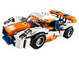 31089 Lego Creator Оранжевый гоночный автомобиль, Лего Криэйтор, фото 3