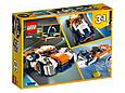 31089 Lego Creator Оранжевый гоночный автомобиль, Лего Криэйтор, фото 2