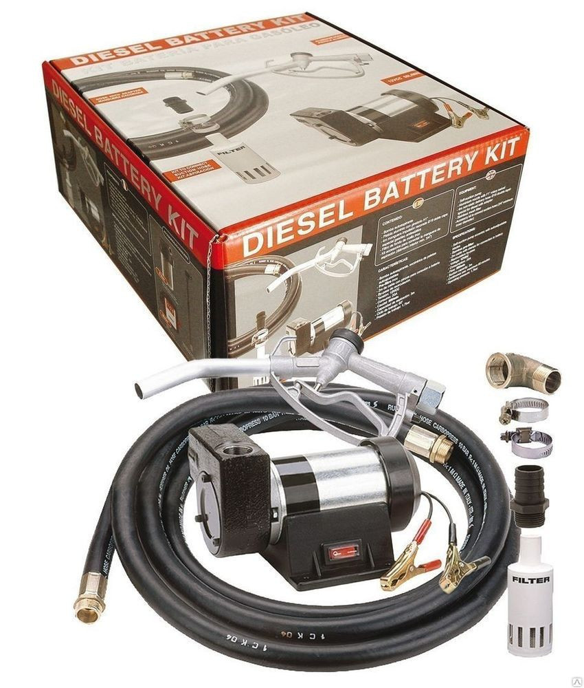 Комплект заправочный для дизельного топлива Gespasa Kit Batteria 45