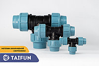 Компрессионный тройник GOLD MEDAL д. 90 (PN10) кор. 3 шт.