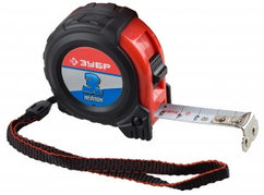 Рулетка ЗУБР "МАСТЕР" НЕЙЛОН, обрезиненный корпус,  3мх16мм