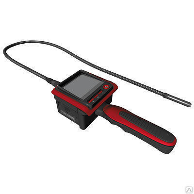 Видеоэндоскоп, зонд с подсветкой, d 9мм, длина 1м, TFT-LCD дисплей 2,4"
