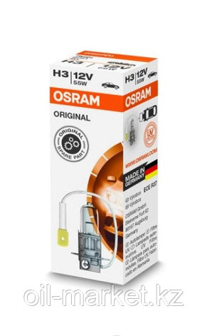 OSRAM 64151 лампа ORIGINAL LINE 1шт. (H3) 12V 55W PK22s качество ориг. з/ч (ОЕМ), фото 2