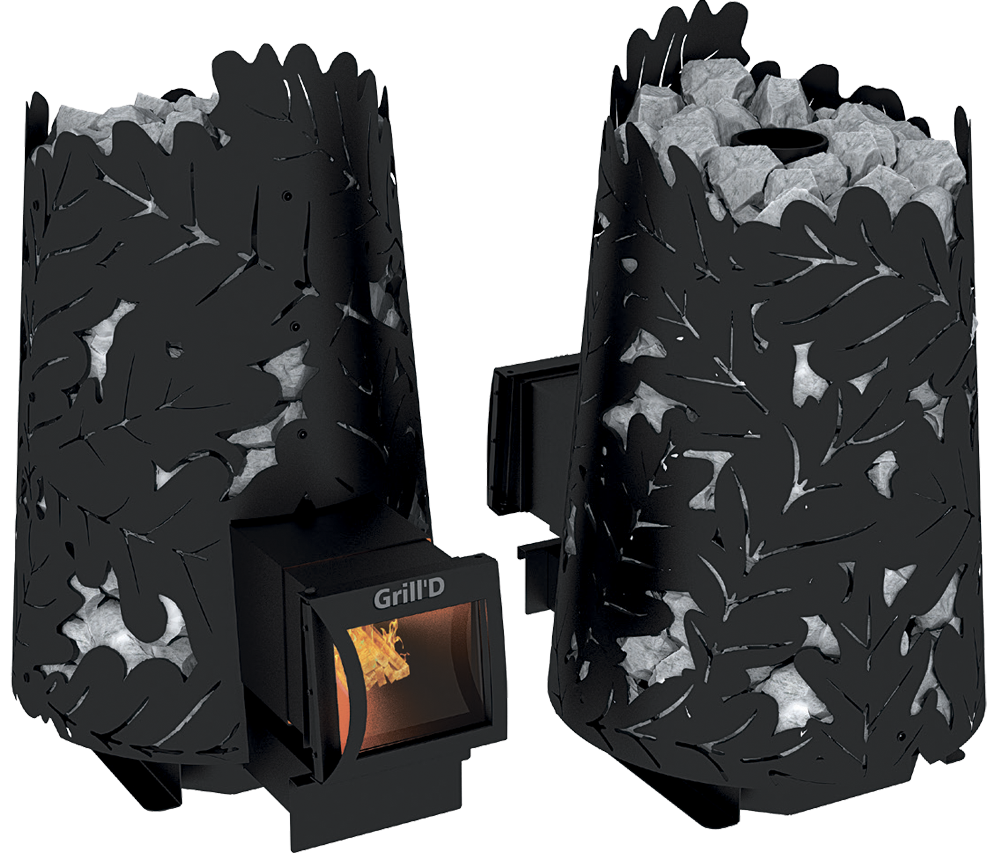 Печь для бани Grill'D Dubrava 180 long black