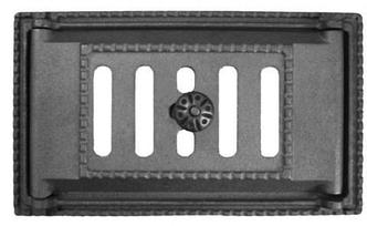 Дверца чугунная поддувальная ДП-2А, 310*180*97 мм, с регулировкой поддува, Рубцовск