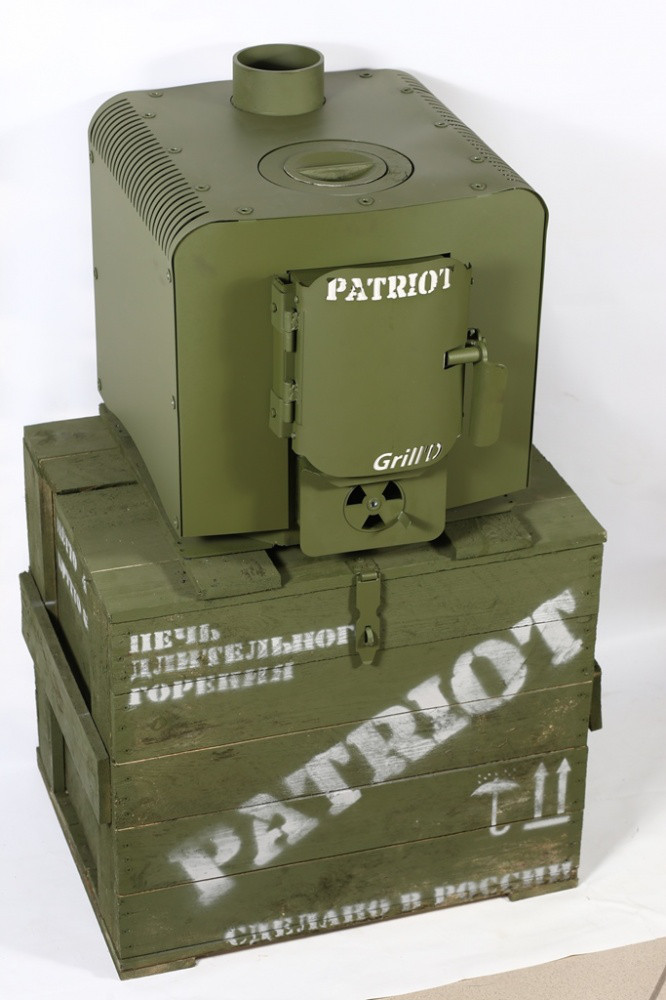 Печь отопительная PATRIOT Grill'D oliva