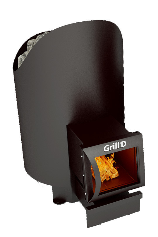 Печь для бани Grill'D Aurora 160 long black