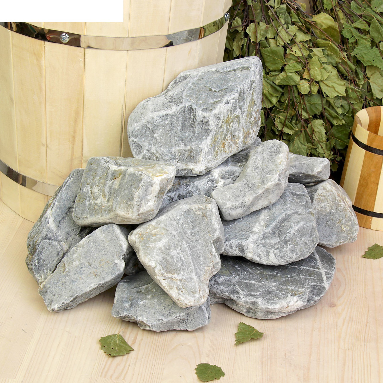 Камень для бани Кварцит 20 кг