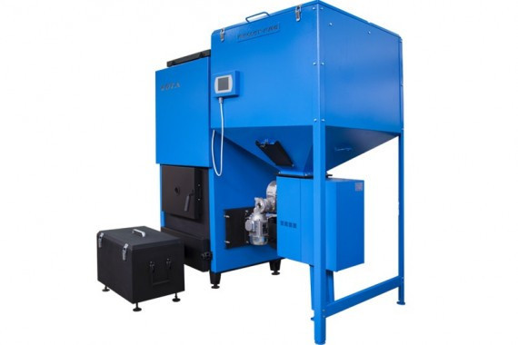 Котел твердотопливный автоматический пеллетный Zota Pellet Pro 160 (без золоудалителя)