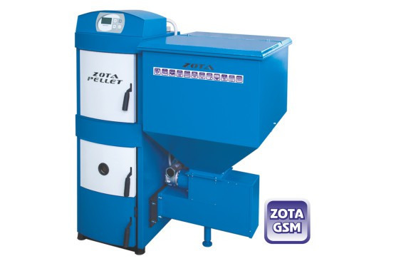Котел твердотопливный автоматический пеллетный Zota Pellet 25 S