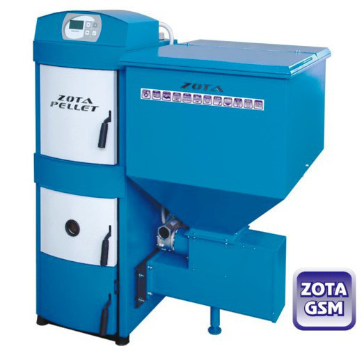 Котел твердотопливный автоматический пеллетный Zota Pellet 100S