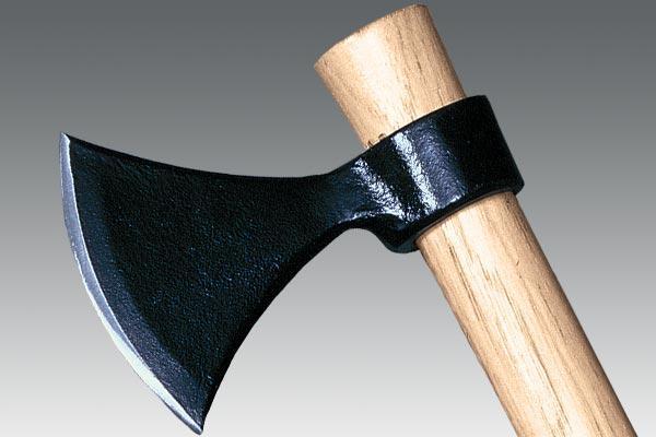 Топор Cold Steel Norse Hawk, Общая длина: 559 мм, Лезвие: 102 мм, Обух: 140 мм, Материал клинка: Сталь углерод