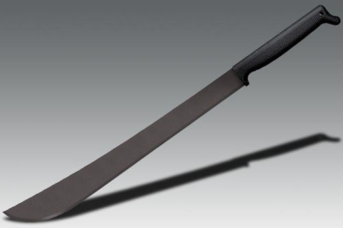 Мачете нескладной Cold Steel Two Handed Latin Machete 21, Общая длина: 762 мм, Толщина лезвия: 2 мм, Длина кли
