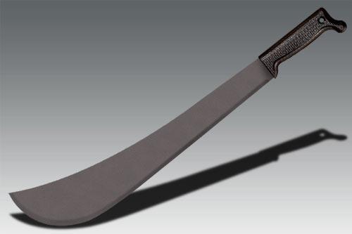 Мачете нескладной Cold Steel Panga Machete, Общая длина: 600 мм, Толщина лезвия: 2 мм, Длина клинка: 457 мм, М
