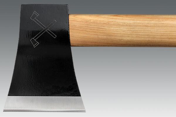 Топор Cold Steel Axe Gang Hatchet, Общая длина: 515 мм, Лезвие: 102 мм, Обух: 127 мм, Материал клинка: Сталь у