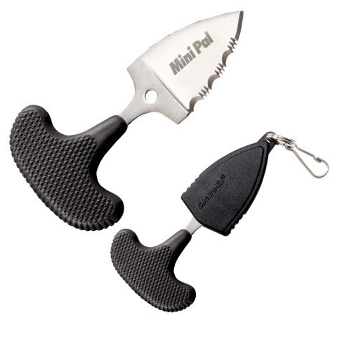 Нож кулачный Cold Steel Mini Pal, Общая длина: 67 мм мм, Длина клинка: 25 мм, Материал клинка: Japanese AUS 8A