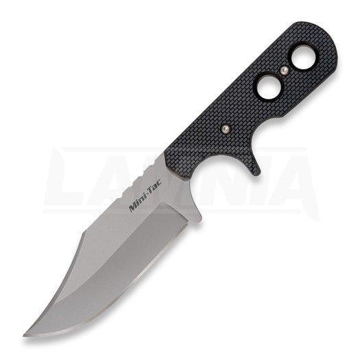 Нож фиксированный Cold Steel Mini Tac Bowie, Общая длина: 172 мм мм, Длина клинка: 86 мм, Материал клинка: Ста