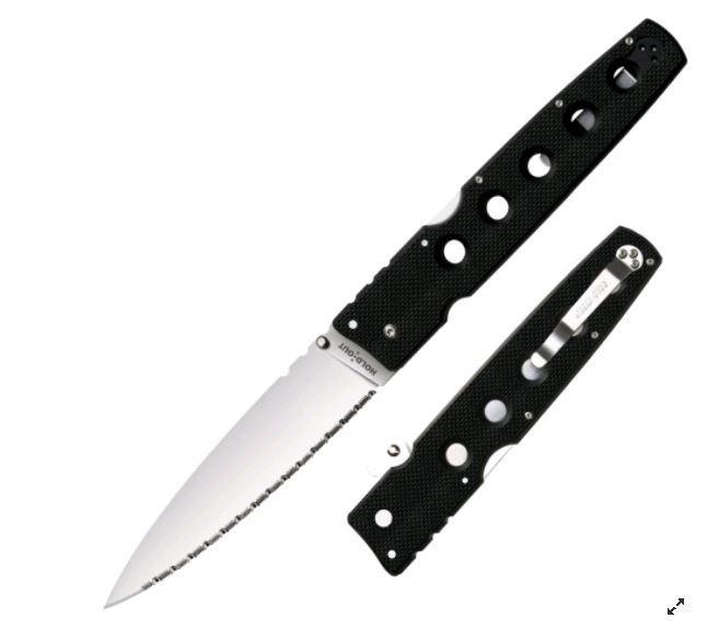 Нож складной Cold Steel Hold Out I, Общая длина: 337 мм\185 мм мм, Длина клинка: 152 мм, Материал клинка: Carp