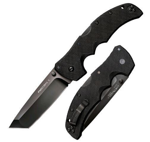 Нож складной Cold Steel Recon 1 Clip, Общая длина: 238 мм\136 мм мм, Длина клинка: 102 мм, Материал клинка: По