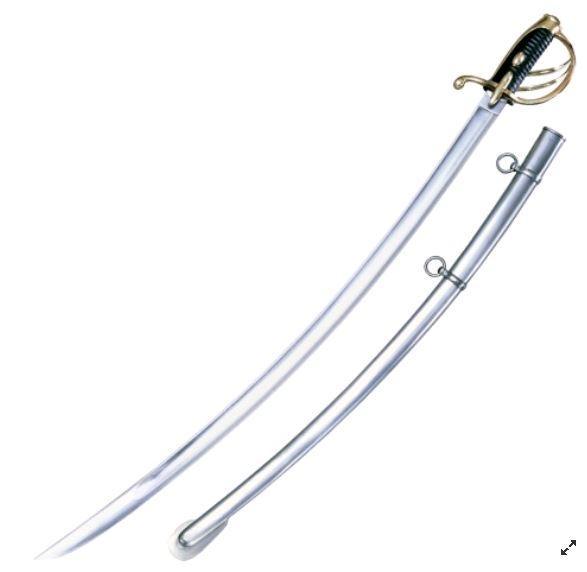 Сабля Cold Steel 1830 Napoleon, Общая длина: 990 мм мм, Длина клинка: 860 мм, Материал клинка: Сталь углеродис