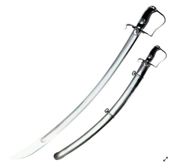 Сабля Cold Steel 1796 Light Cavalry, Общая длина: 960 мм мм, Длина клинка: 840 мм, Материал клинка: Сталь угле