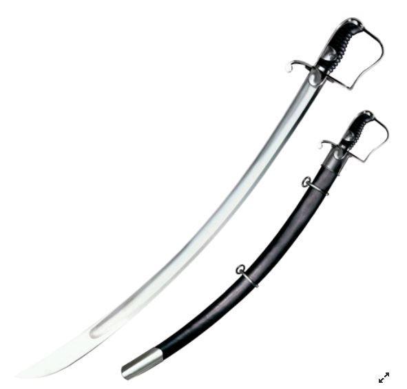 Сабля Cold Steel 1796 Light Cavalry, Общая длина: 960 мм мм, Длина клинка: 840 мм, Материал клинка: Сталь угле
