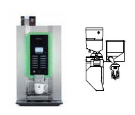 Диспенсер гор.напитков Animo OPTIBEAN 2 NG ЧЕРНЫЙ