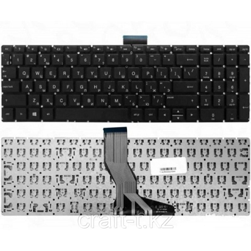 Клавиатура для ноутбука HP Pavilion 15-AB series, RU, черная,