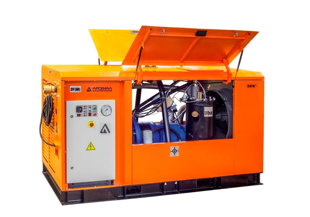 Винтовой электрический компрессор ЗИФ-СВЭ-43,0/0,7 ШМ, фото 1