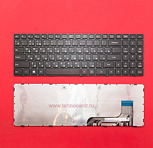 Клавиатура для ноутбука Lenovo 100-15 , 100-15IBY   черная , с рамкой
