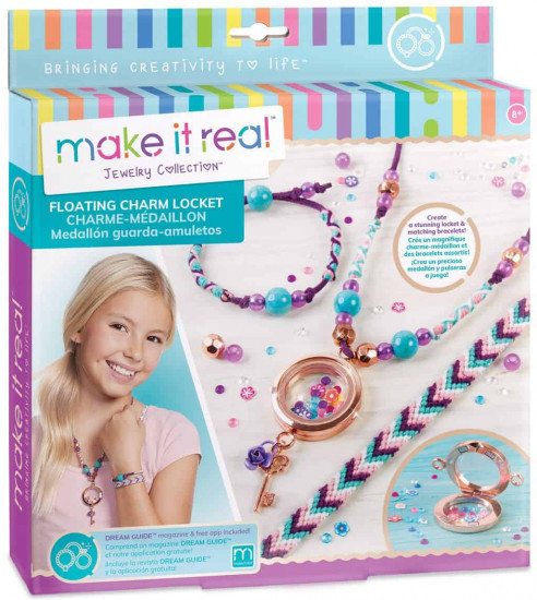 Make it real Набор для создания браслетов и ожерелья "Медальон"