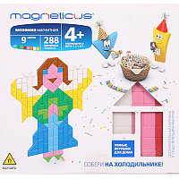 Magneticus "Періштелер" жұмсақ магнитті мозаикасы 288 элемент / 9 түс