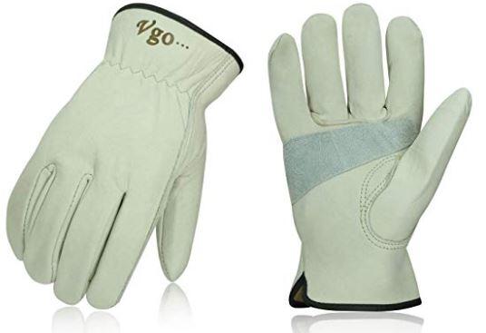 Кожаные перчатки SG-D-200 c дополнительной вставкой