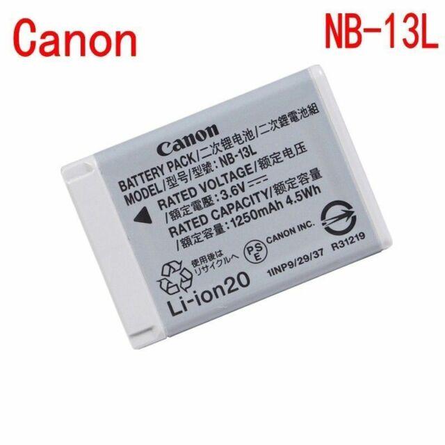Аккумулятор Canon NB-13L - фото 2 - id-p59992487